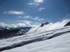 Tsanteleina-Gletscher, Nordwestitalien.