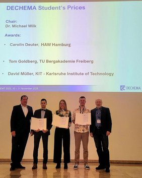 DECHEMA-Studierendenpreise 2025 Preisträger