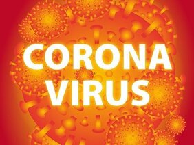 Illustrationsgrafik Coronavirus