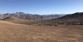 Das Yungay-Tal in der extrem trockenen Atacama-Wüste in Chile