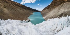 Eisschmleze Gletscher