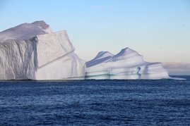 Das jetzt noch von Meereis bedeckte Nordpolarmeer