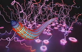 KI-Visualisierung des einzelligen Malaria-Erreger Plasmodium