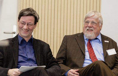 W.K. mit Staatssekretär L. Hecke