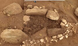 Der Dolmen von Oberbipp im Kanton Bern von oben: Dort befindet sich eine der großen, in die Untersuchung einbezogenen Fundstätten. 
