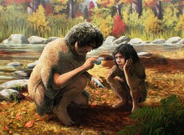 Der Homo heidelbergensis war ein Jäger und Sammler