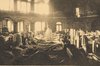 Notspital in der Zürcher Tonhalle während der sogenannten “Spanischen Grippe” im November 1918  