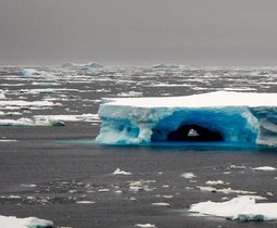 Der untersuchte Bohrkern stammt aus der Amundsen-See, durch die zum Zeitpunkt der Bohrung 2001 hin und wieder Eisberge drifteten. 