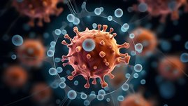 Ai generiertes Bild Virus