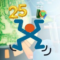 Logo 25. DECHEMAX-Schülerwettbewerb