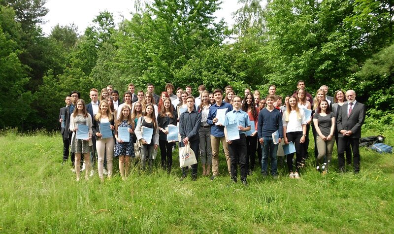Gruppenfoto der Karl-von-Frisch-Preis-Träger 2016