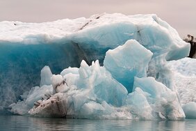 treibender Eisberg
