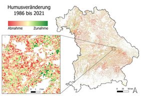 Bodendaten aus Satellitenbild