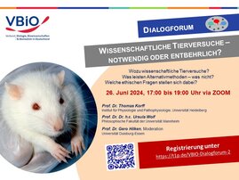 Plakat zur Veranstaltung mit Angaben zur den Vortragenden