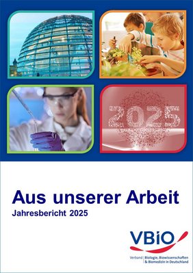 Cover VBIO Jahresbericht 2025