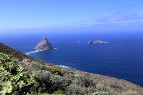 Blick von der Kanareninsel Teneriffa