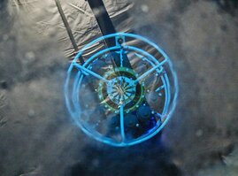 CTD-Rosette zum Nehemn von Wasserproben