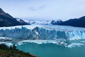 Frontseite des Perito Moreno-Gletschers