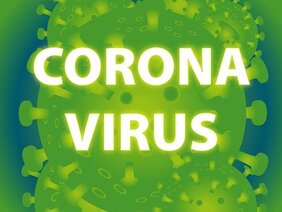 Grafische Illustration Coronavirus