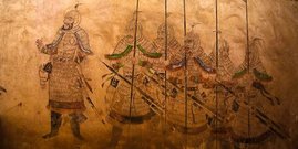 Bild: Fresko aus der Tang-Dynastie