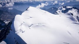 Auch das ewige Eis auf dem Grand Combin ist nicht für die Ewigkeit geschaffen