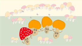 Ilustration Pilze