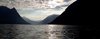 Das imposante Bergpanorama am Luganer See