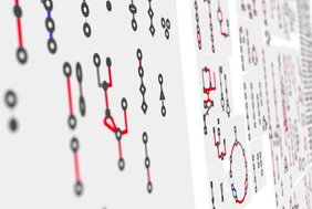 Mit der neuentwickelten Software können die Forscher anhand von vorhandenen Daten die metabolischen Netzwerke von Bakterien vorhersagen.