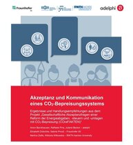 Ergebnisberichts der Studie zu Akzeptanz und Kommunikation eines CO2-Bepreisungssystems