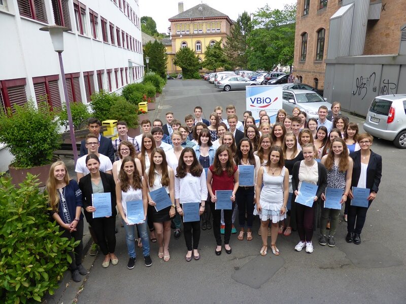 Gruppenfoto der Karl-von-Frisch-Preisträger 2015