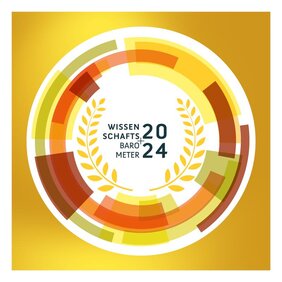 Titelbild Broschüre Wissenschaftsbarometer 2024