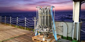 Deckansicht mit Wasserschöpfer