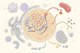 Stoffwechselprozesse von RNA-Molekülen in der Immunabwehr Grafik Stoffwechselprozesse von RNA-Molekülen in der Immunabwehr