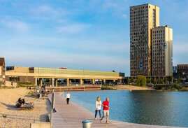 Holz-Hochhaus (in Wien)