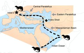 Ausbreitung der Otter Vishnuonyx