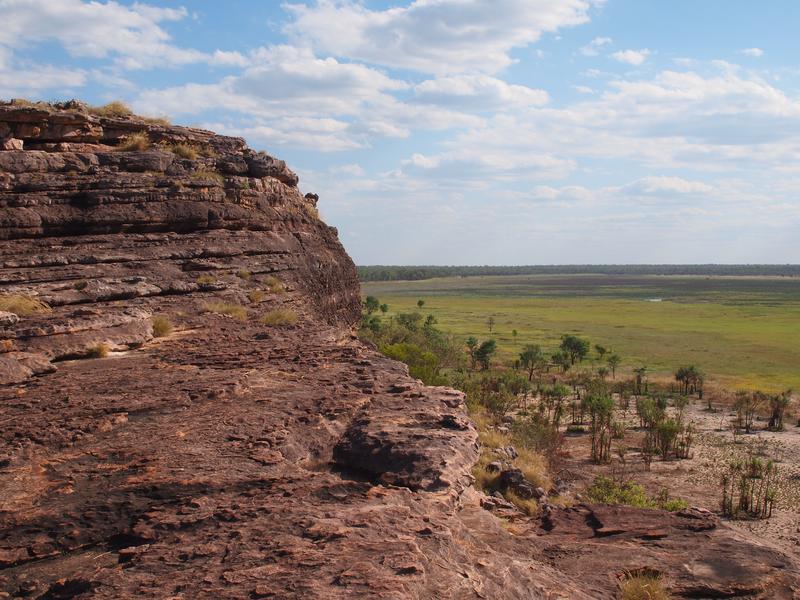 Landschaft in den australischen Northern Territories bei einer Exkursion zur 1,6 Milliarden Jahre alten Barney Creek Formation